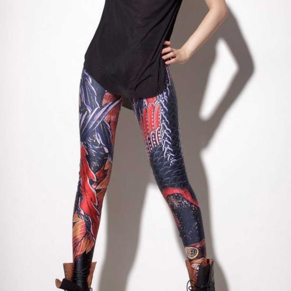 ORIGINAL Blackmilk Phoenix Leggings - M